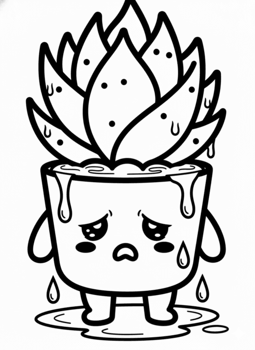 Orabee mascot — drowning